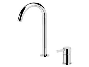 METRICA - 2 hole single handle washbasin mixer without waste _ Remer Rubinetterie